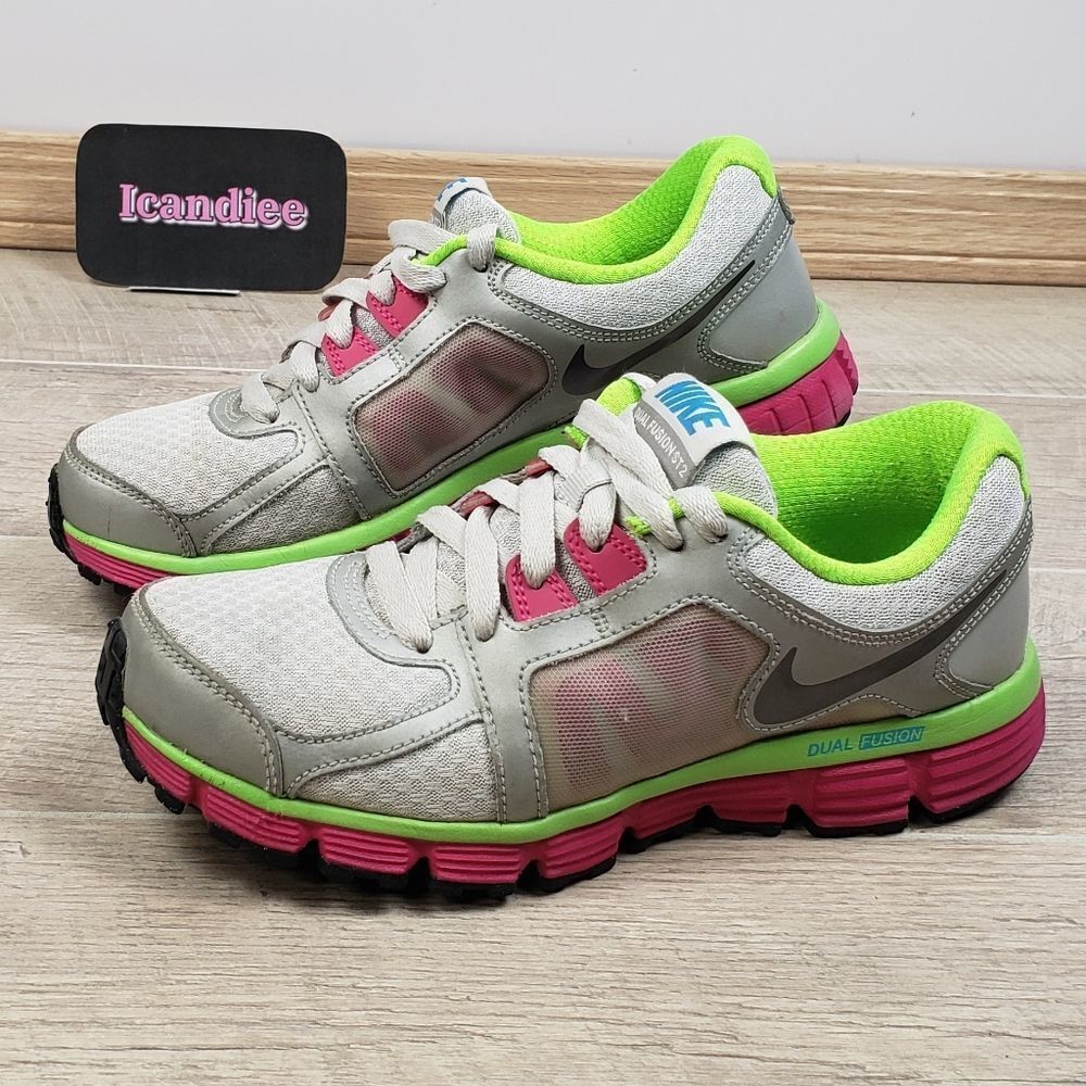 Nike Womens Dual Fusion ST2 Running Shoes Low Top